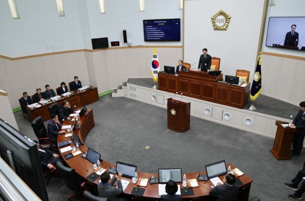 구례군의회, 제326회 임시회 개회