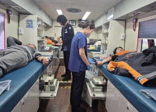 전남소방, 신규임용예정 소방공무원 헌혈로 봉사 정신 다짐