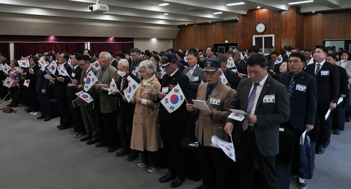제107주년 3·1절 기념식 개최…의향 나주 독립 정신 계승