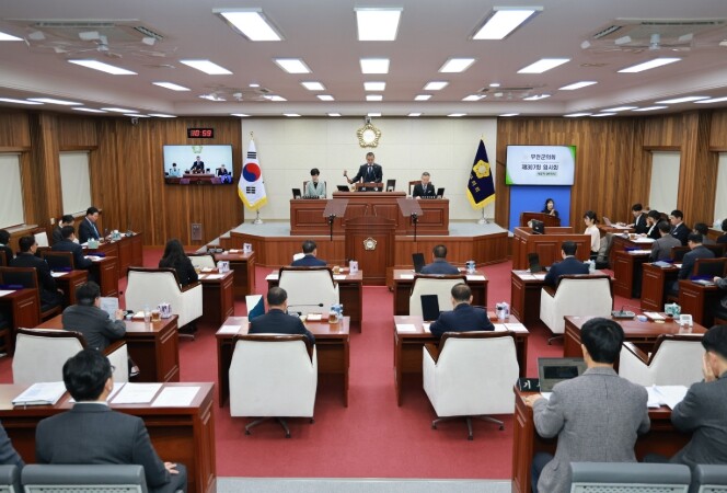 제9대 무안군의회 마지막 임시회 마무리