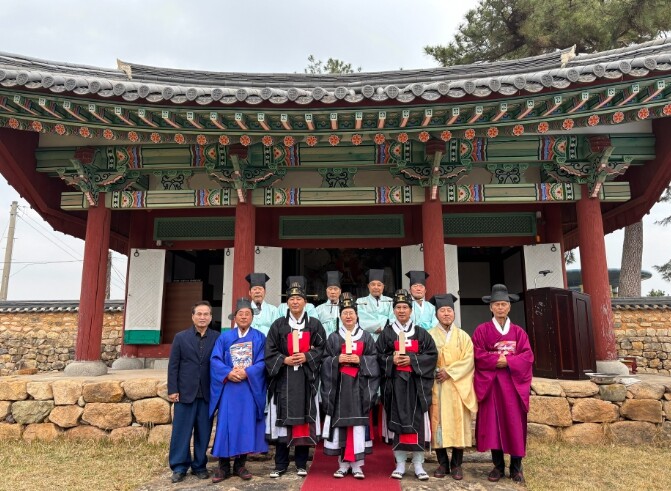 영암 남해신사 춘계 대제 봉행 천년 해신제 전통 이어가