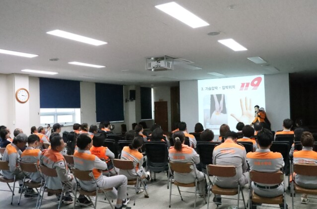 나주소방서, 의용소방대 함께 ‘심장안전도시’ 조성 박차