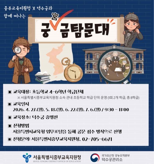 국가유산청, '제국익문사' 어린이 비밀요원 되어 대한제국을 읽다