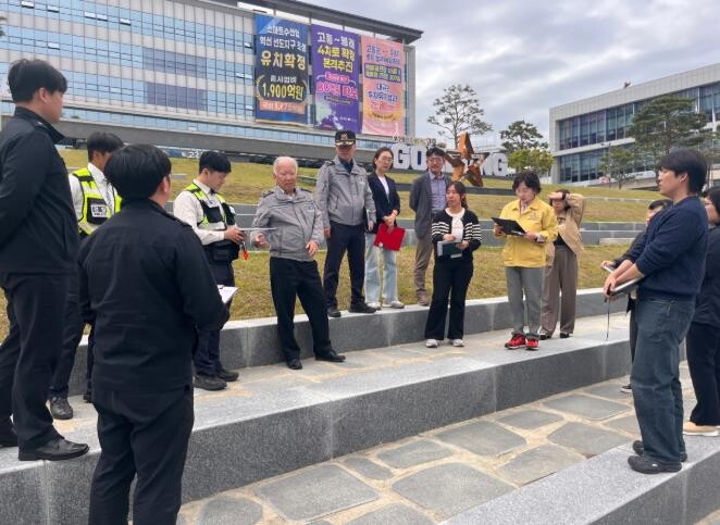 고흥군, 2026 고흥읍 드론쇼 안전점검 실시