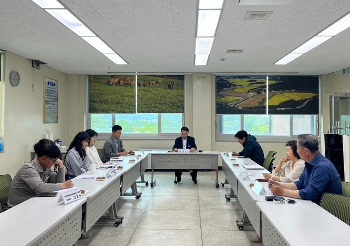 영광군, 옥당동부 품종 개발 방향 협의회 개최