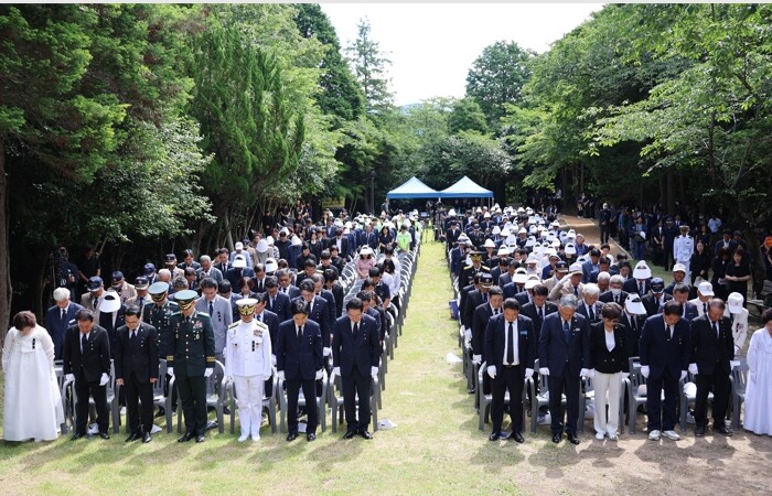 장흥군, 제71회 전라남도 현충일 추념식 거행