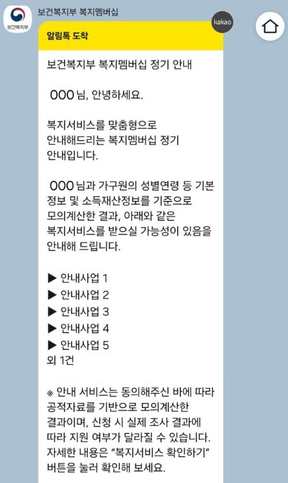 보건복지부, '몰라서 못 받던 복지서비스' 복지멤버십 가입자에게 정부가 주기적으로 찾아 안내한다