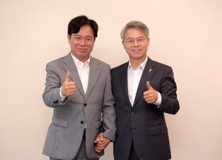 민형배 전남광주통합특별시장, 김영훈 고용노동부 장관 접견