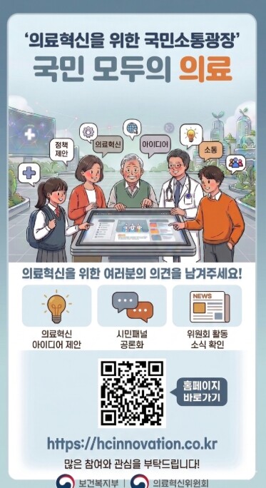 보건복지부, "응급실은 우리 동네에, 중증수술은 거점에" 국민이 그린 지역·필수의료의 미래