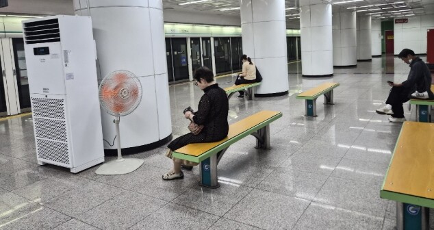 광주교통공사, 전 역사 승강장에 대형 선풍기 배치 완료