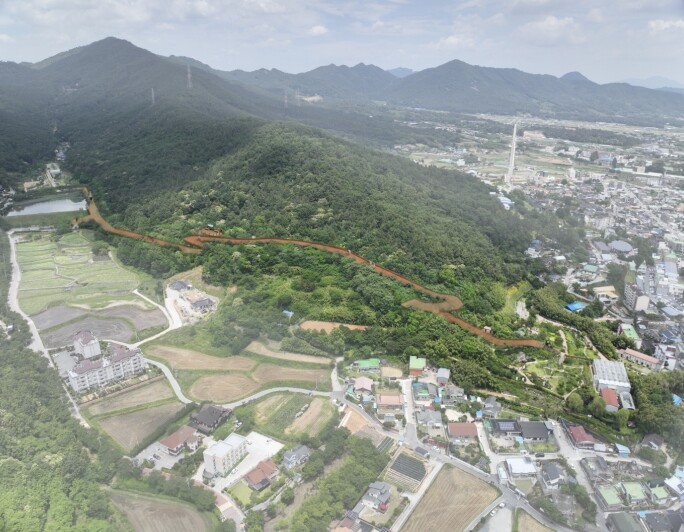 강진군, 보은산 1,4km 힐링 길 새로운 관광명소화