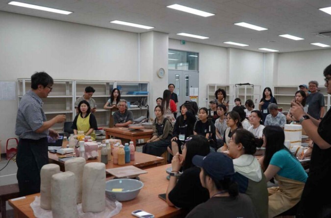 국가유산청, 동아시아 도예 전공생 40여 명 2주간 한국전통문화대에서 한국의 도자문화 체험