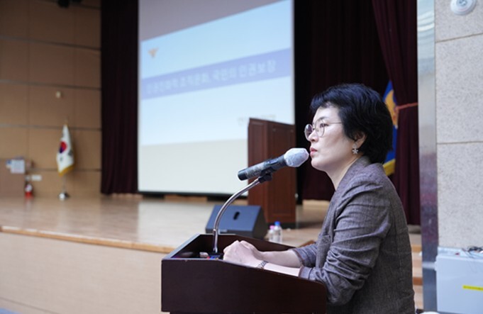 전남경찰청, 인권노무사 초청 인권 감수성 향상 교육 실시
