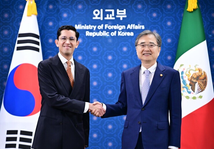 한멕 외교장관 회담 및 오찬