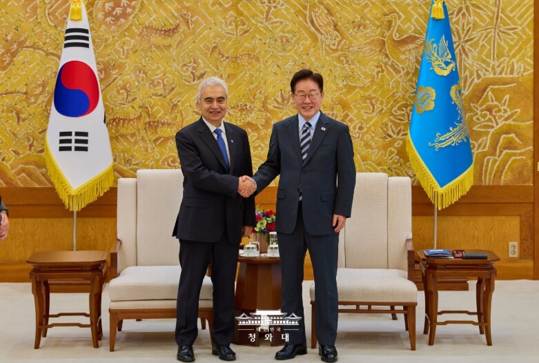 이 대통령, IEA 사무총장 접견…에너지 안보·협력 방향 논의
