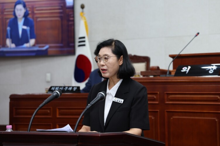 김옥화 장흥군의원, “재생에너지 수익, 주민소득과 장흥의 미래재원으로”