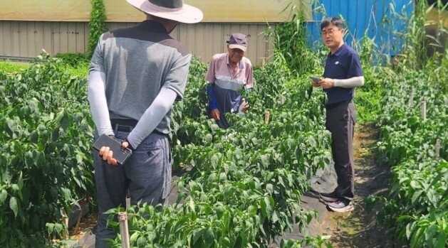 “농업 현장 속으로”…함평군 농업기술센터, 맞춤형 기술지원 큰 호응