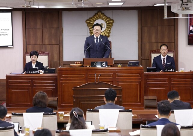 순천시의회, 제300회 임시회 개회