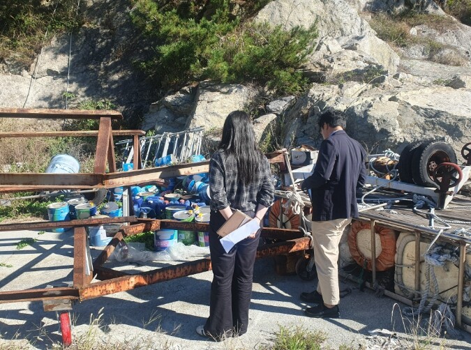 완도해경, 가을철 도서지역 해양오염 예방활동 강화